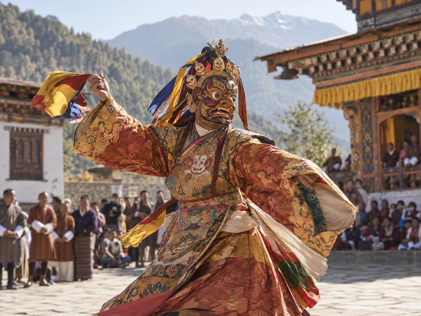 A Bhutanese cultural celebration